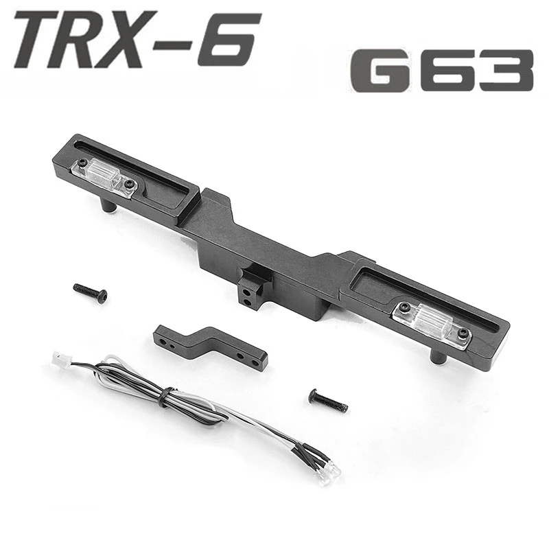 

Рок Гусеничный грузовик TRX-6 G63 6X6 TRX6 металлический задний бампер (с буксировочным крюком и светильник)