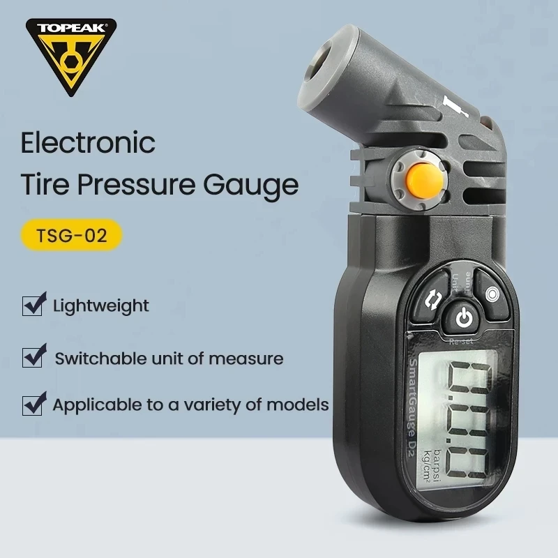 Tire Pump Gauge Mtb Tire Pressure Lcd Display