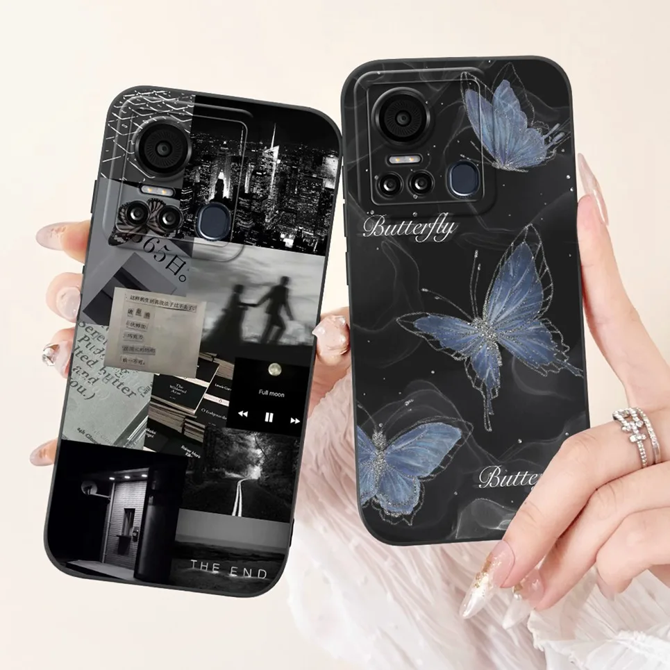 Чехол для телефона Itel Vision 5 5+, чехол с милым мультяшным роскошным девчачьим чехлом для Itel Vision 5 Plus Itel S18 S18Pro, мягкий бампер (art.: 3920c8d7ef4eb) - 3920c8d7ef4eb