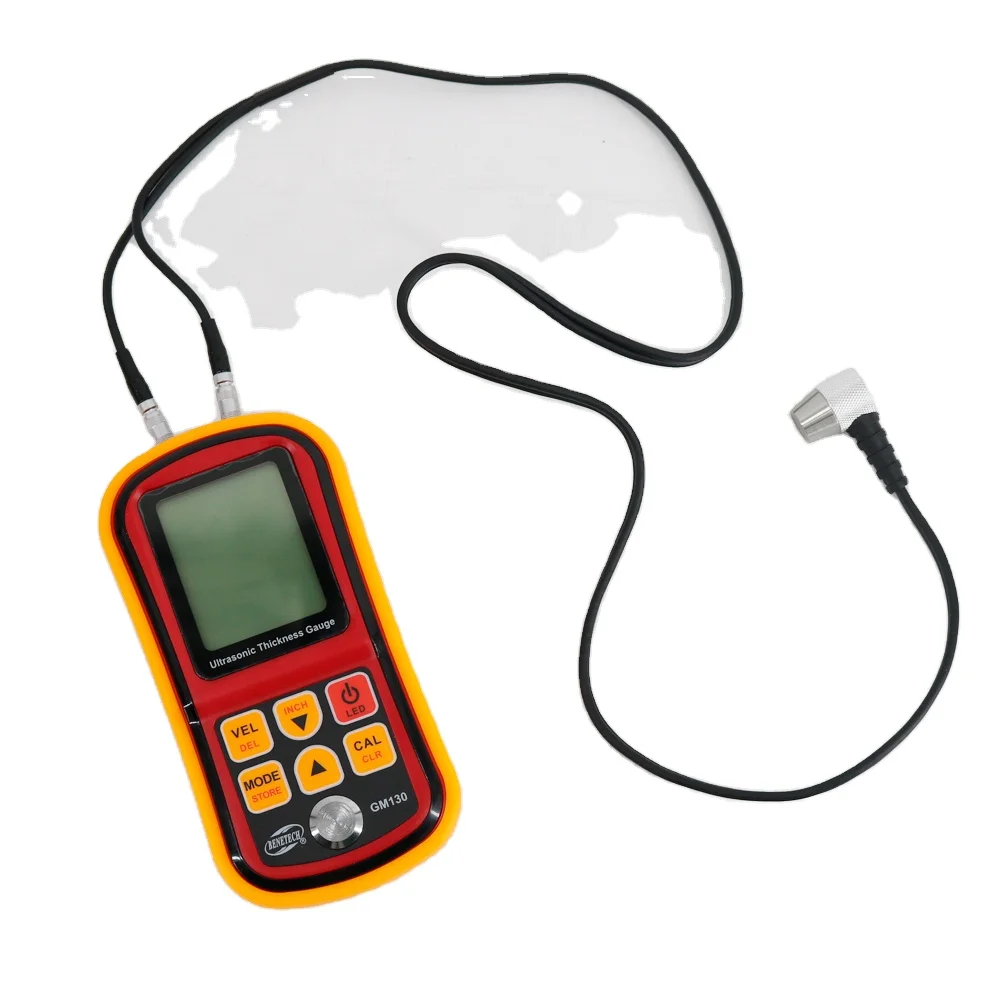 Портативный интеллектуальный портативный ультразвуковой толщиномер GM130 с