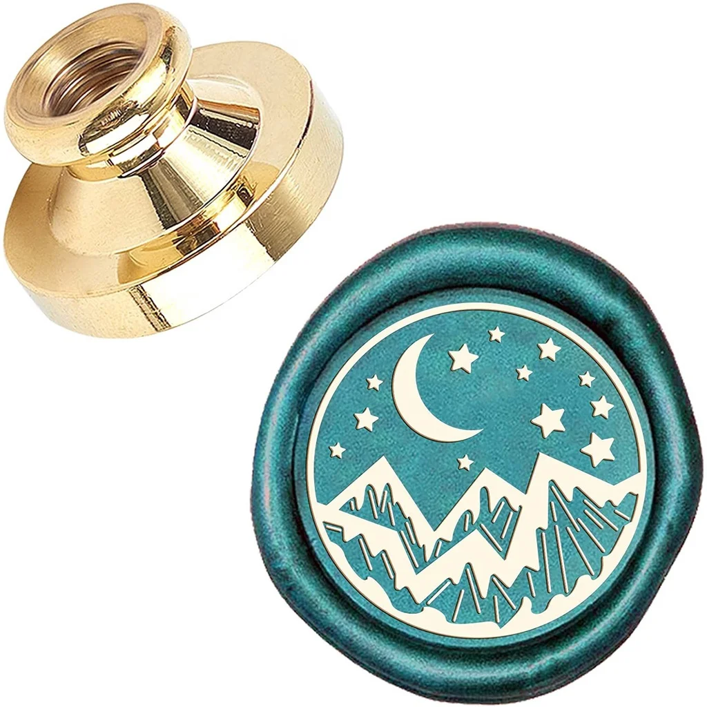 

1 шт., воск для горной Луны, запасная часть 25 мм, винтажный воск для запечатывания, блестящий воск, только без ручки для конвертов, приглашений