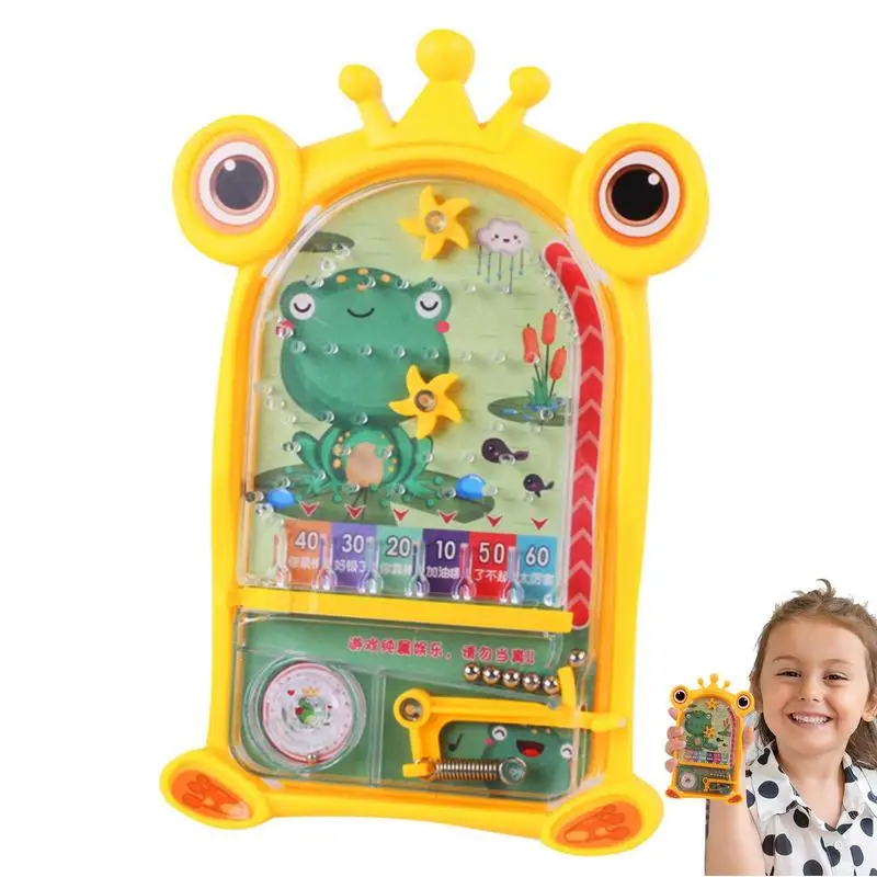 

Pinball Machine Toy Children's Pinball Games Desktop Educational Toys Portable Tabletop Game Toys Parent-Child Interactive Game