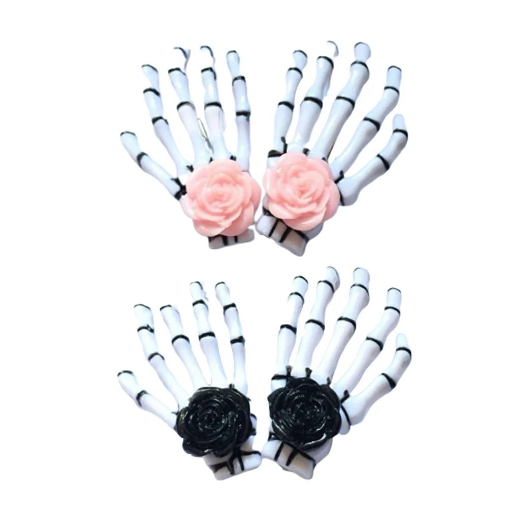 

4pcs Hairpins Hairpin Hair Clip Barrettes Rose Clips Hair