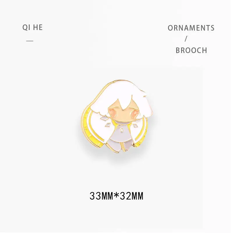 Значок AnimeSky:Children of The Light Owl реквизит для косплея брошь на булавке сияющая крутая