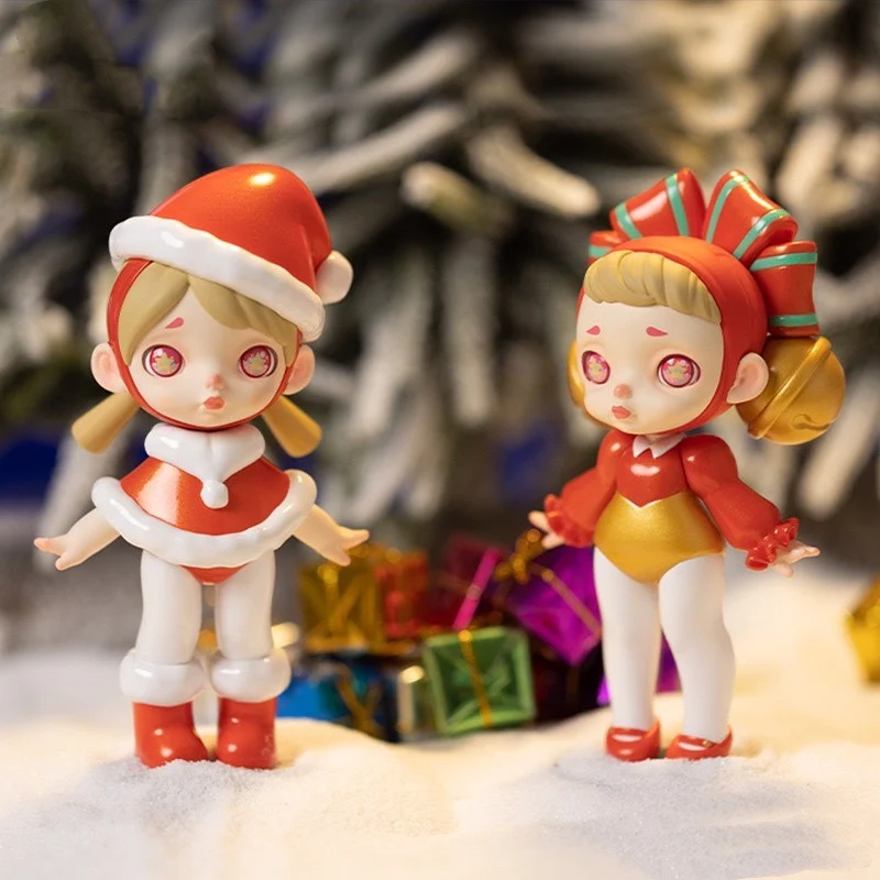 Подлинная рождественская серия Laura ограниченная слепая коробка экшн-фигурки