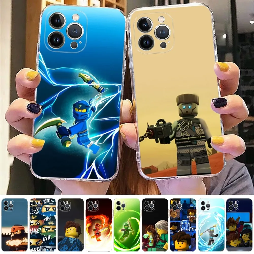 Чехол для телефона с рисунком N-n-injago k-kai iPhone 15 8 7 6 6S Plus X SE 2020 XR XS 14 11 12 13 Mini Pro Max Mobile Case