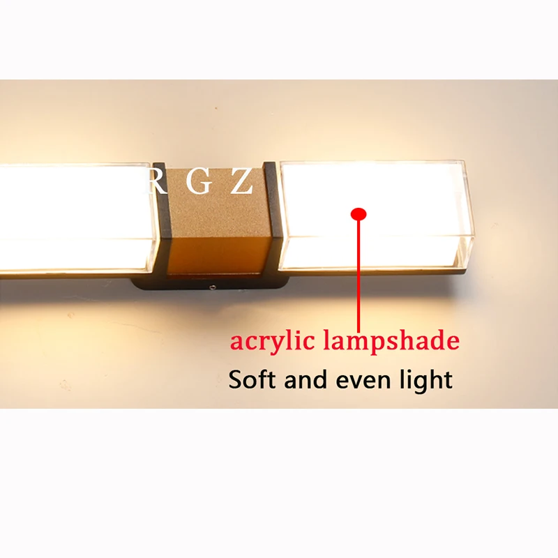 Уличный светодиодный настенный светильник водонепроницаемый IP65 12 Вт