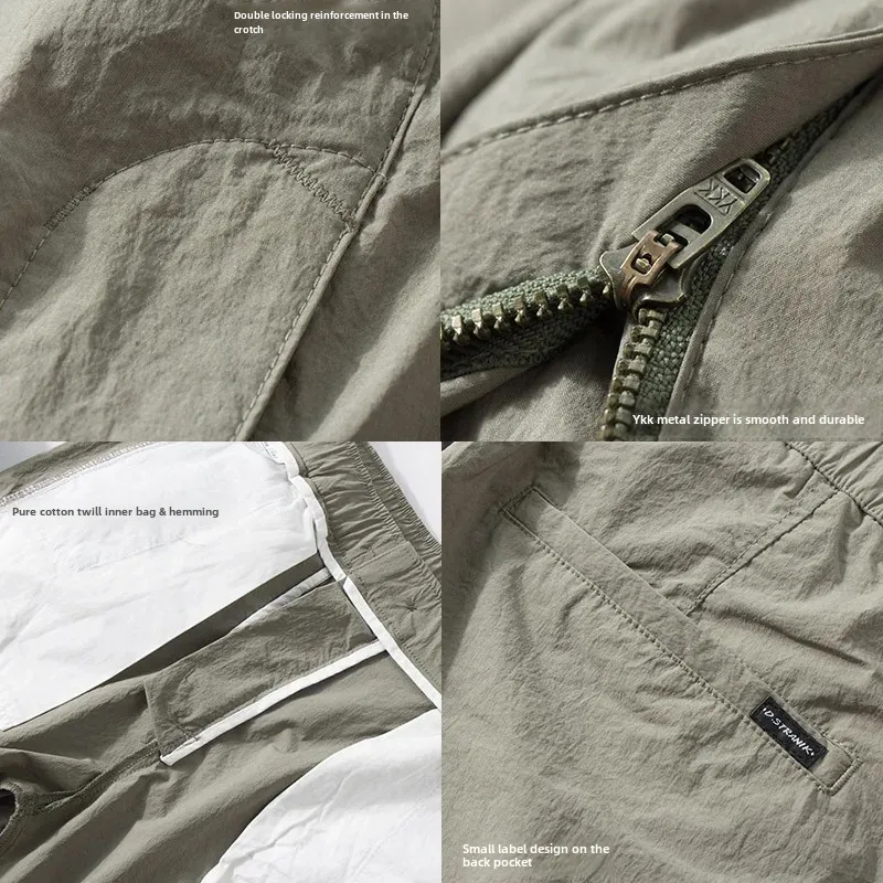 2024 мужские весенне-осенние новые повседневные спортивные брюки легкие