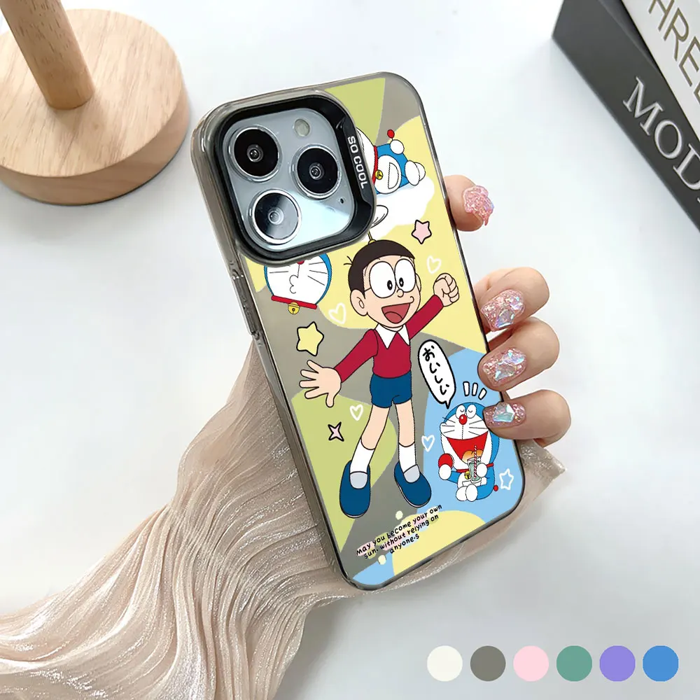 Cute Doraemon Anime PHONE CASE FOR VIVO Y100 Y93 Y91 Y81 Y78 M TI Y77T Y56 Y51 Y50 Y36Y35 Y33Y Y33S Y32 Y22 S PLUS 5G