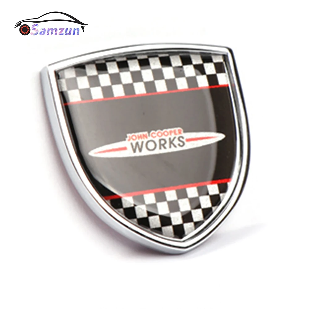 

Автомобильная наклейка, аксессуары, значок из сплава, паста, Стайлинг, универсальная крышка для Mini Cooper S One F54 F55 F56 F60 R55 R56 R60