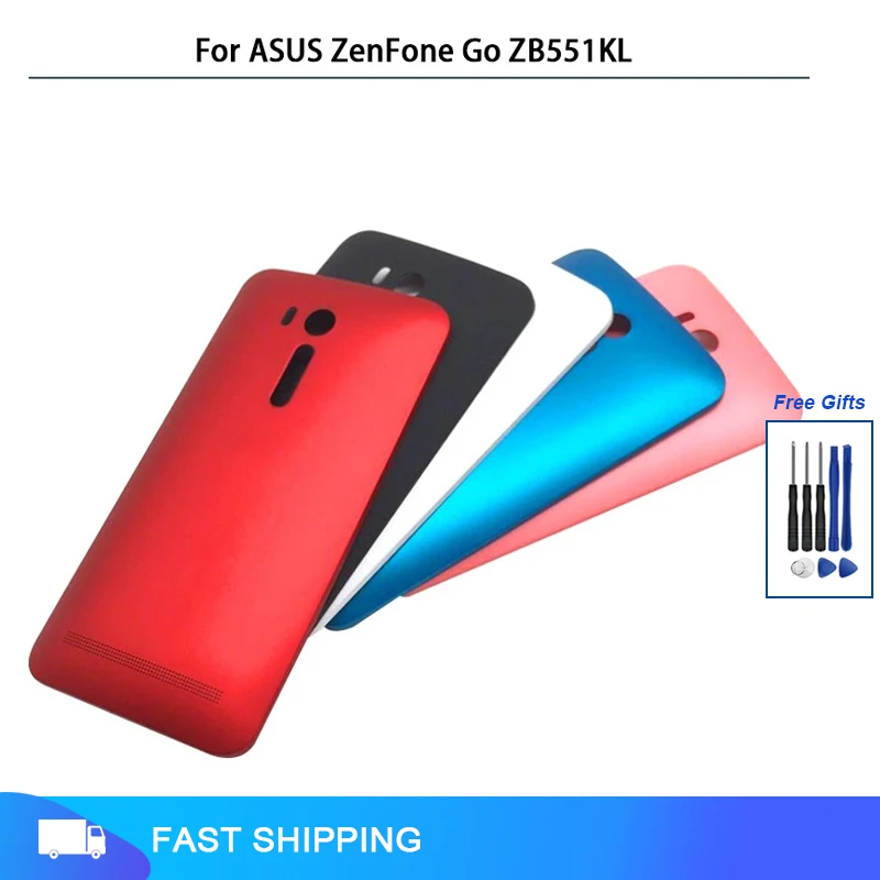 

Brand New For Asus Battery Back Cover Rear Case Housing Door Lid For Asus ZenFone Go ZB551KL Replacement Parts With Free Tools