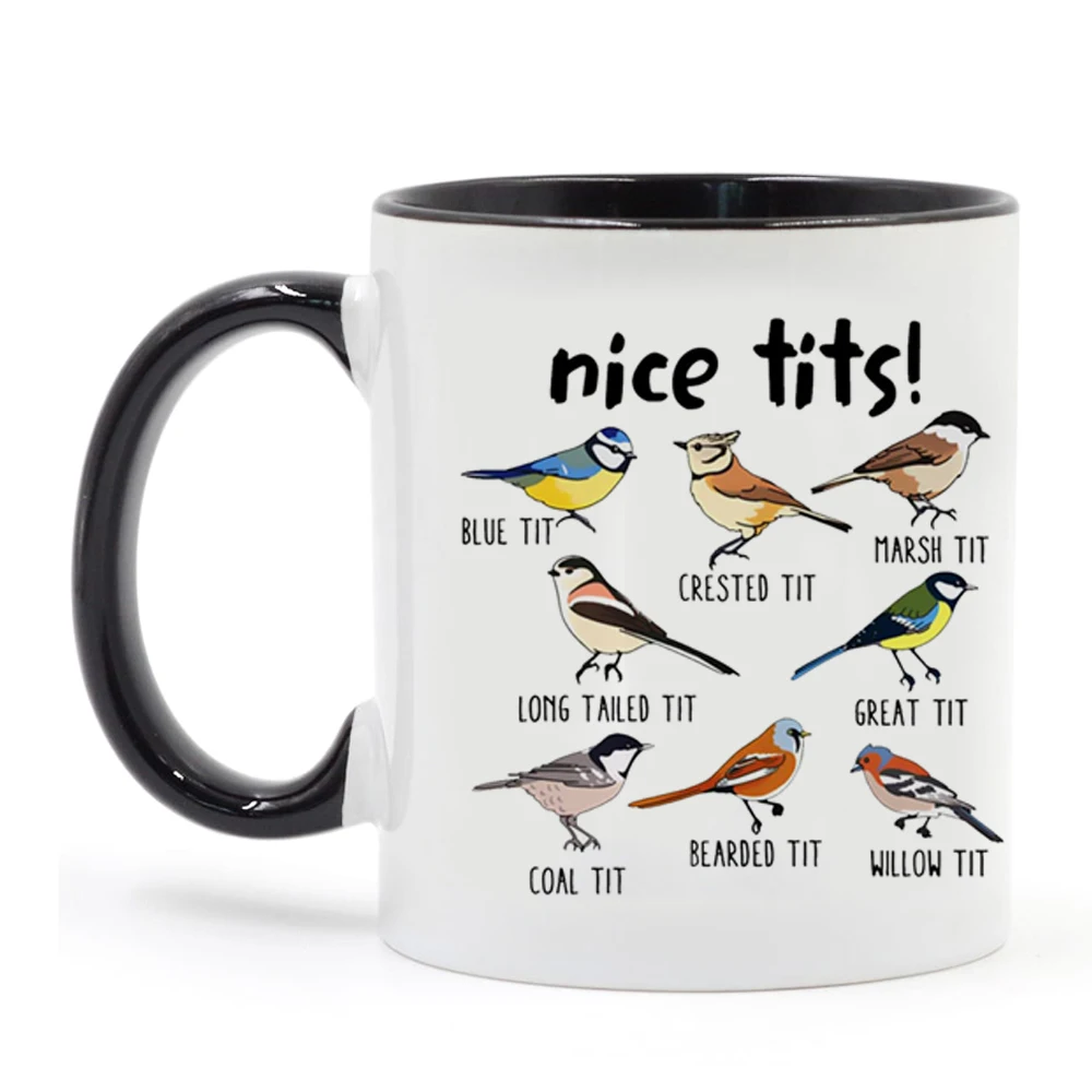 

Кружка с красивой грудью, керамическая кофейная кружка 11 унций, для наблюдения за птицами, фотография для энтузиастов, подарок на день рождения для влюбленных