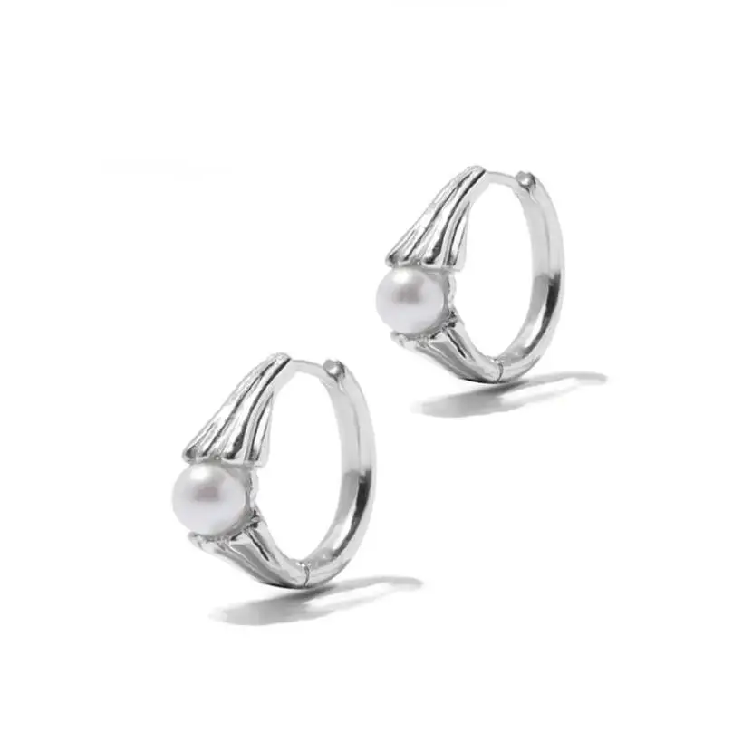 

Женские серьги-кольца SHANICE из серебра 925 пробы в стиле хип-хоп