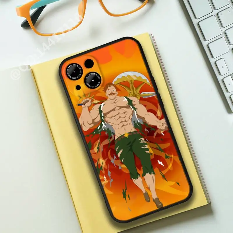 Чехол Escanor Seven при смертных грехах для телефона iphone 13 pro 12 11 Pro Max X XR Mini XS 7 8 6s plus SE 2020