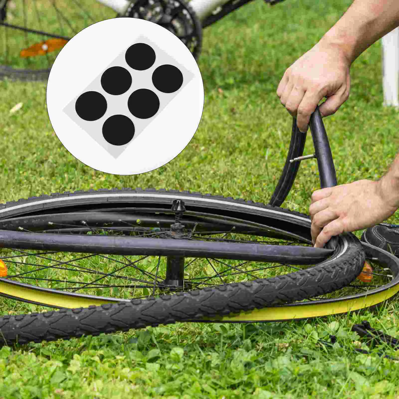 

30 шт., резиновые накладки на шины велосипеда