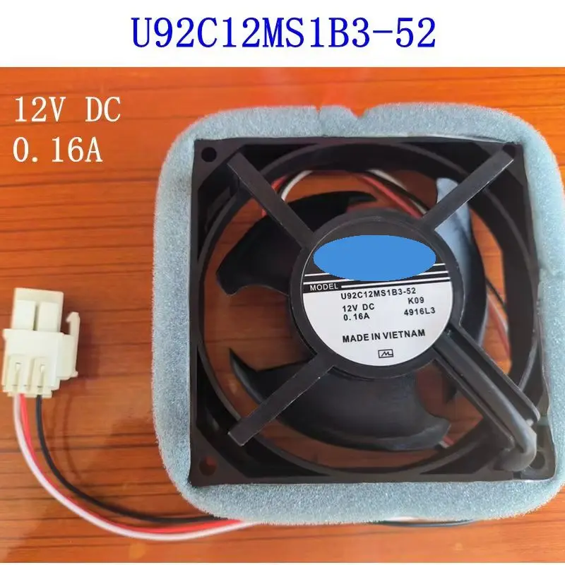 

Новый охлаждающий вентилятор U92C12MS1B3-52 для RF18 20 22 31 34 двигатель вентилятора испарителя холодильника 9 см 12 В 0,16 А DA81-06013A двигатель вентилятора
