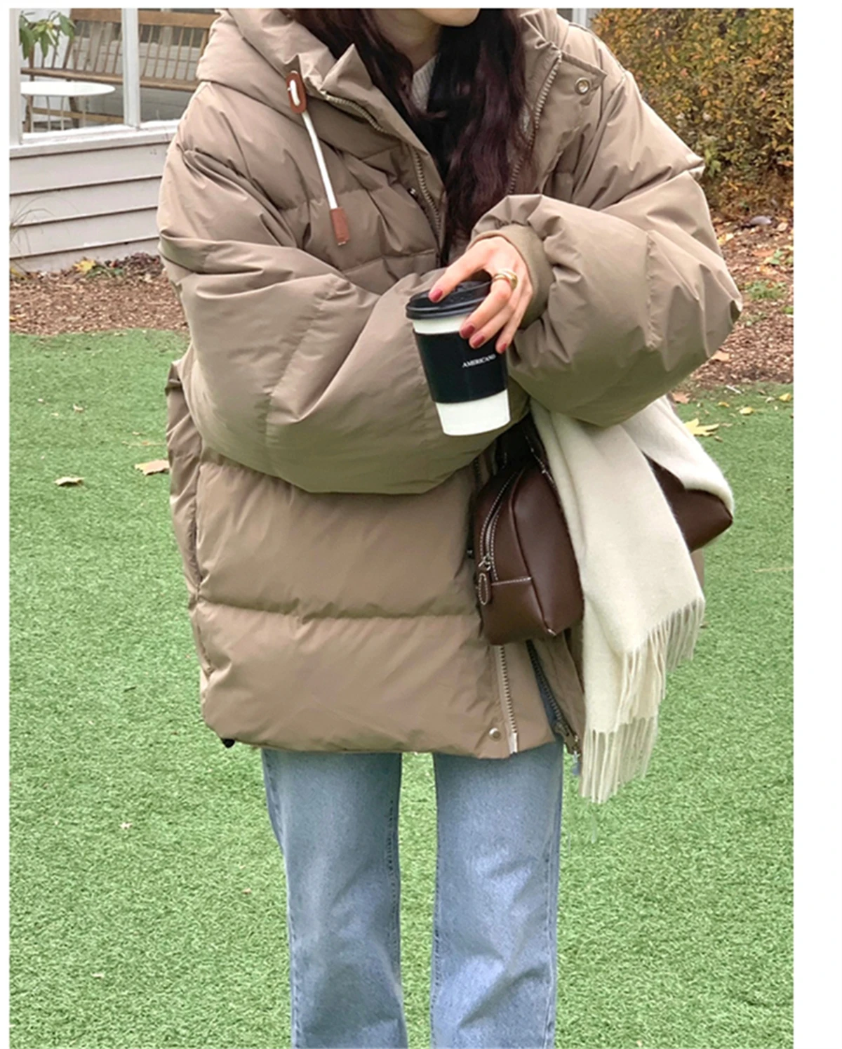 Down Cotton Jacket Women's Short 2022 New Korean Version Loose Thickened Cotton Jacket Ins Port Wind Winter Cotton Jacket Jacket