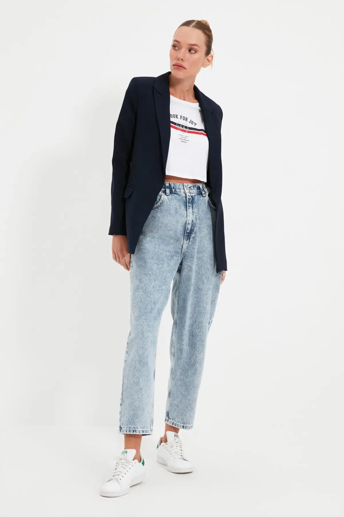 

Trendyol High Bel Balloon Jeans TWOAW22JE1008