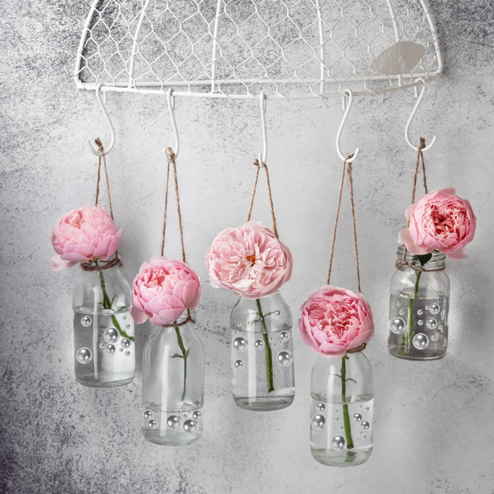 

Ваза заполненный жемчугом наполнитель декоративные бусины без отверстий ремесло декоративные вазы Изготовление ювелирных изделий