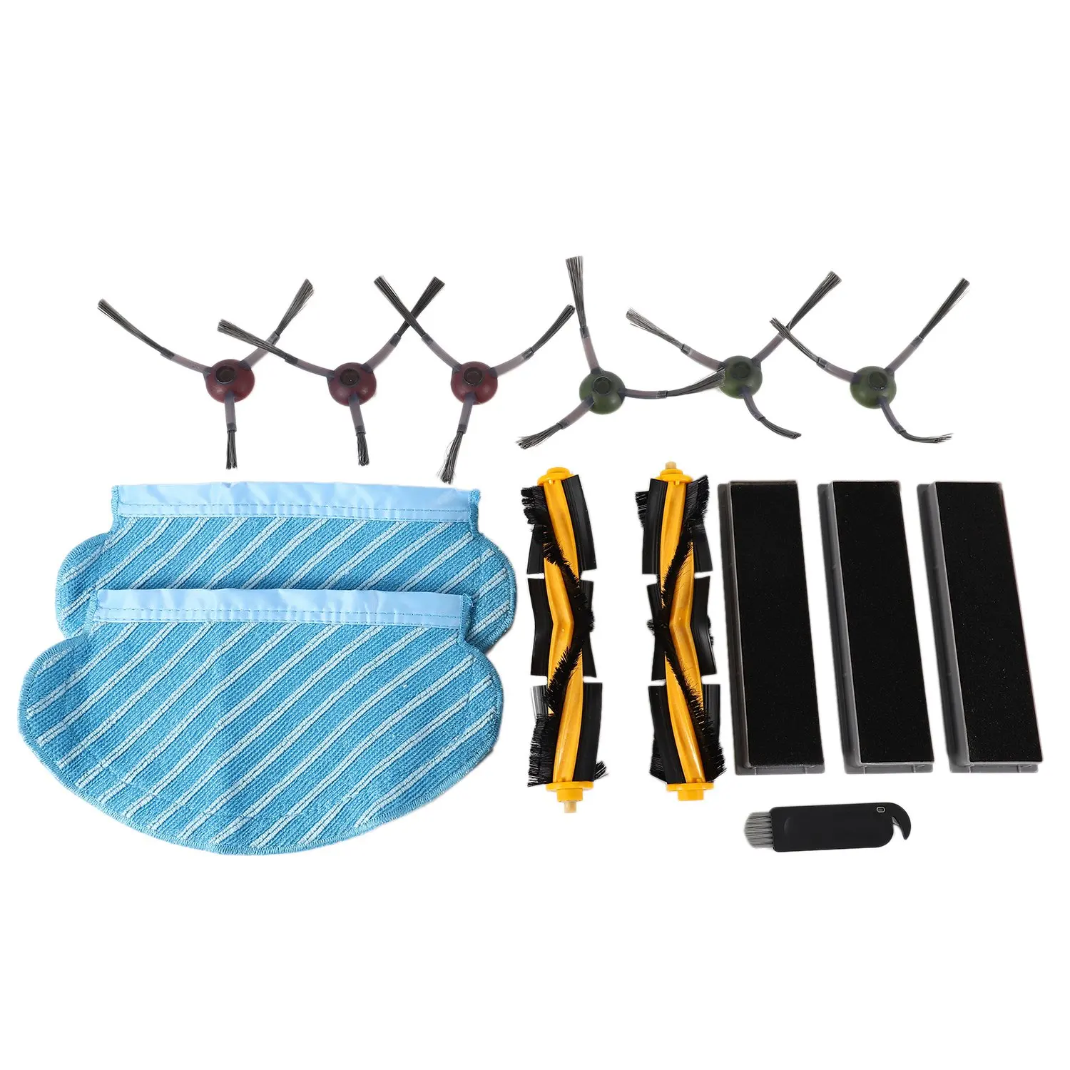 

Тканевая тряпка, основная щетка, ролик, боковая щетка, НЕРА-Фильтр Для Ecovacs Deebot Ozmo 920 950 Запчасти для роботизированного пылесоса