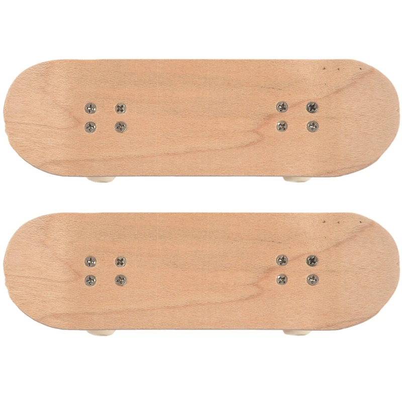 

2X HT00640 Fingerboard Finger Skate Board + Screwdriver Random Pattern
