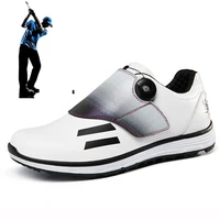 2022 mens promotion golf spikes classic white black golf sneakers outdoor training comfortable golf sneakers size 39 46