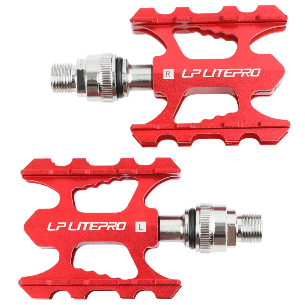 

High Quality Bike Pedal MTB Bicycle Part Quick Release Safe Riding Ultralight Aluminum Alloy DU Sealed Bearing