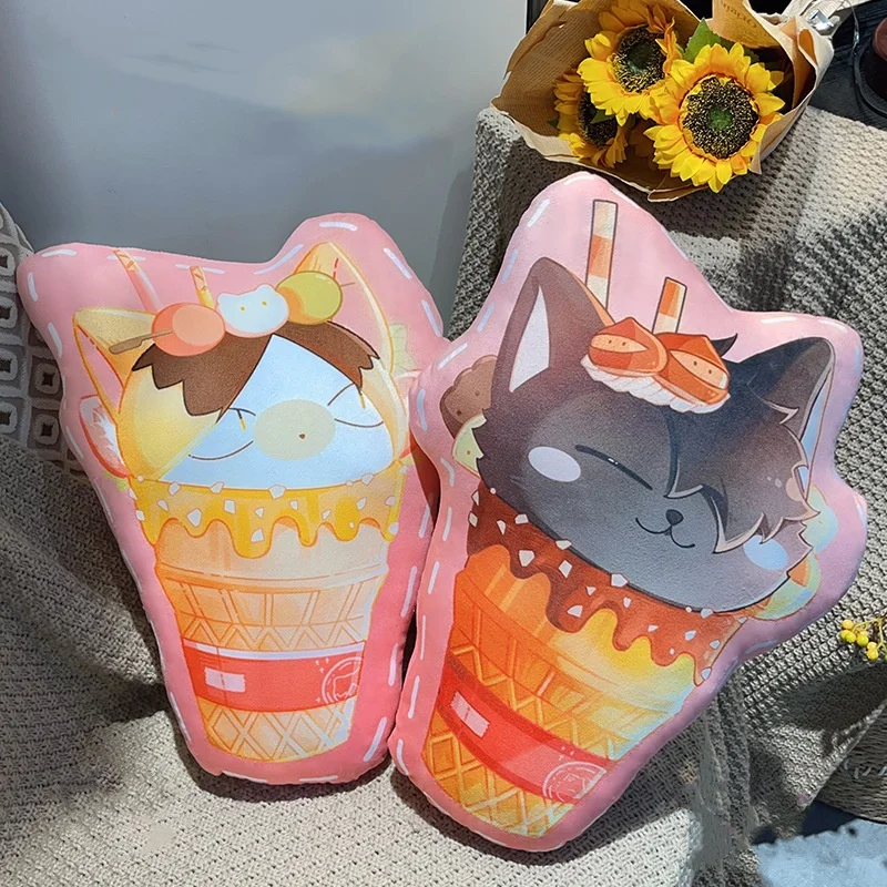 46 см Haikyuu! Плюшевые игрушки милая мягкая набивная подушка для мороженого куклы