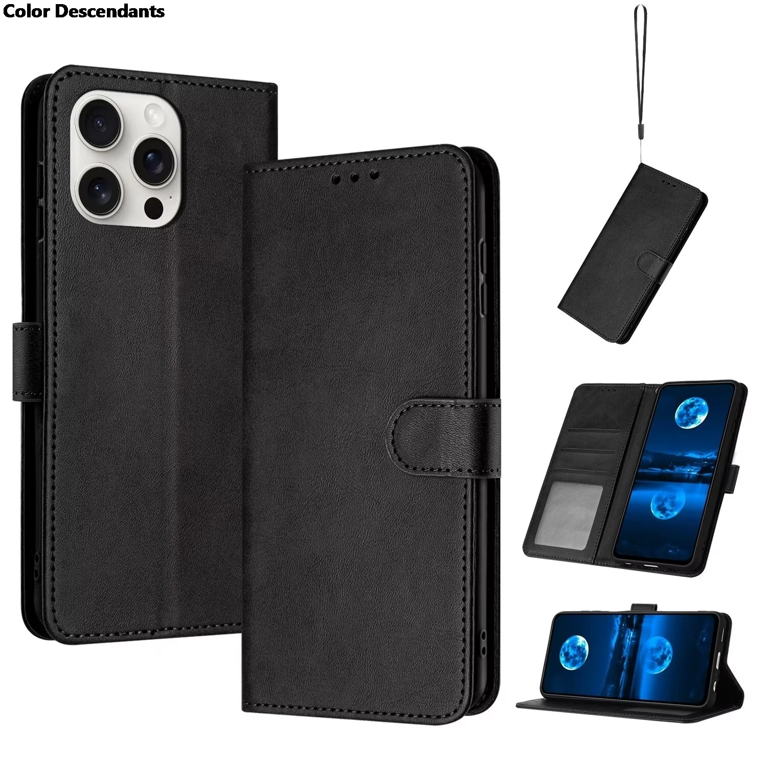 Кожаный чехол-кошелек для Xiaomi Civi 2 X5 X4 Pro X3 F5 M5S M4 M3 C55 C51 C40 C31 Redmi A1 A2 K60 K50 Ultra 10X 10A 9C 9A 9T