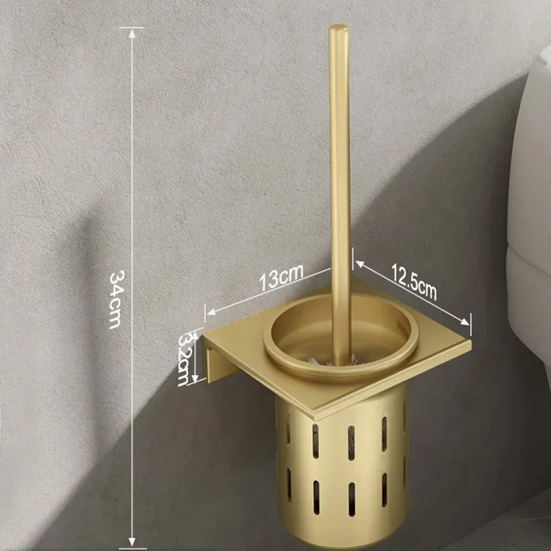 Держатель для щетки для унитаза из алюминиевого сплава