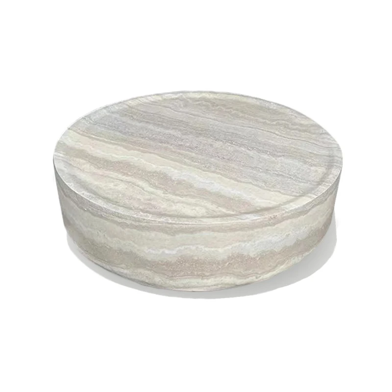 

Wyj Modern round Creative Trending Home Entry Designer Model Side Table Combined Tea Table