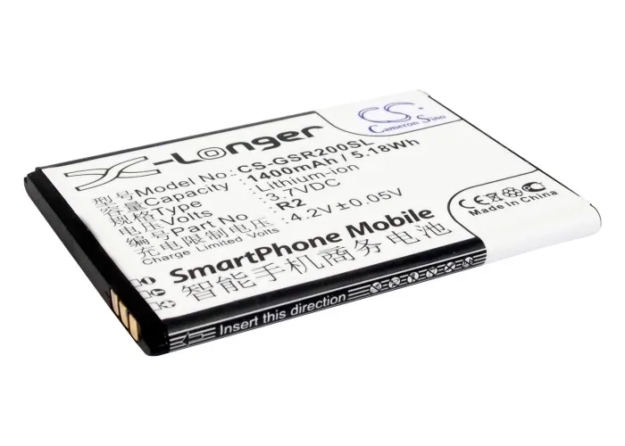 

CS 1400mAh/5.18Wh battery for GSmart R2, Roma R2 R2