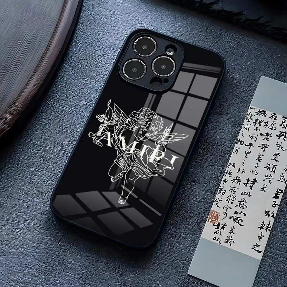 Роскошный дизайн A-Amiries чехол для телефона IPhone 15 Pro Max 14 12 11 13 Mini X XR XS 16 Plus SE Задняя