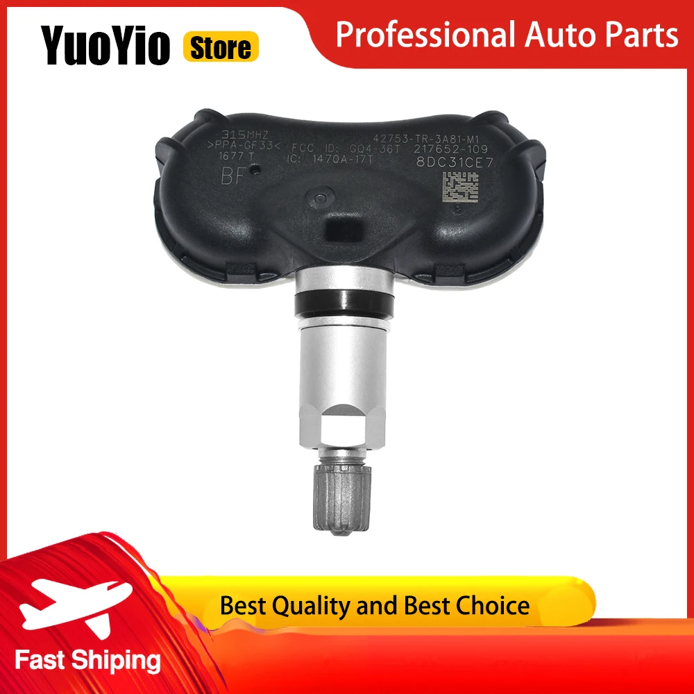 YuoYio 1 шт. новый датчик давления в шинах 42753-TR3-A810-M1 для Honda Civic Odyssey Touring
