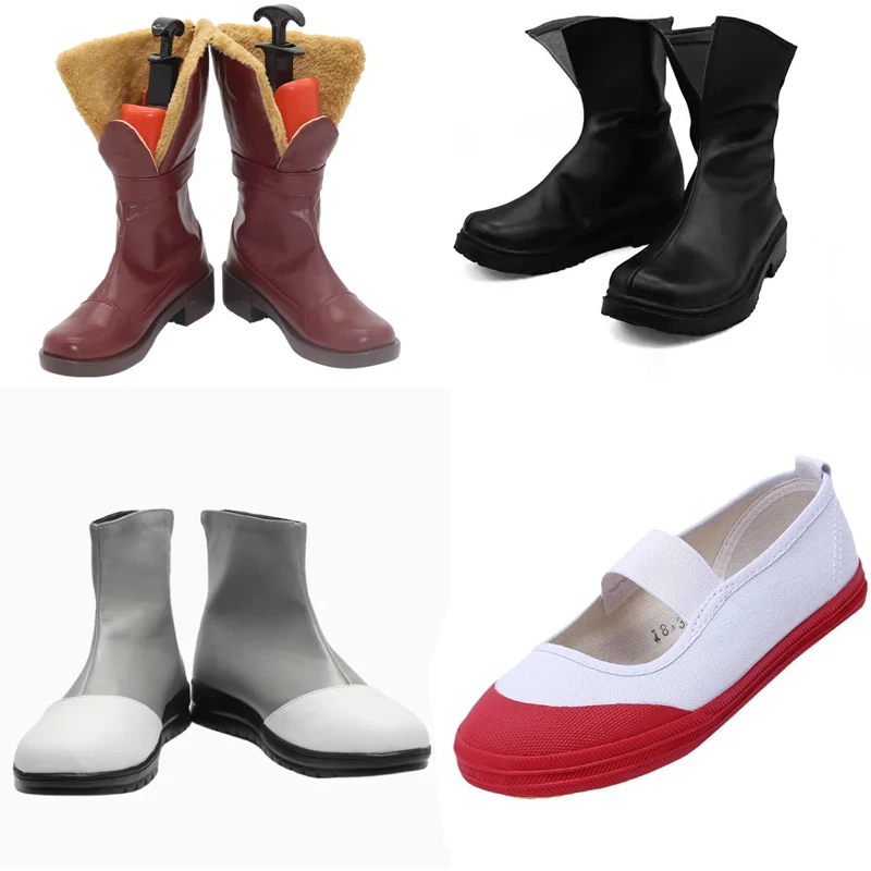 Сапоги аниме Sigma собаки косплей Izumi Kyouka Nakajima Atsushi обувь для Хэллоуина карнавала