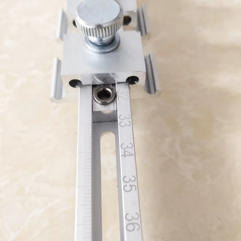 Металлический зажим для шкафа из алюминиевого сплава регулируемый шаблон