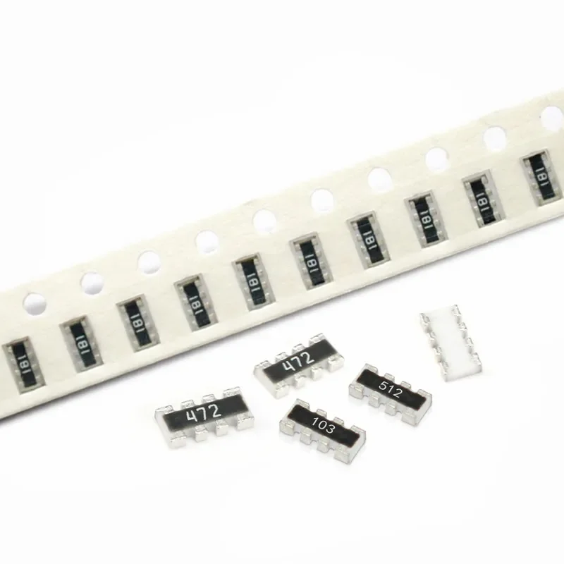 5000pcs 0603*4 8P4R 2*4P Network Resistor SMD ArrAy 0 ~ 1M 1 10 22 47 100 220 330 470 1K 2.2K 4.7K 10K 22K 47K 100K 220K 470K 1%
