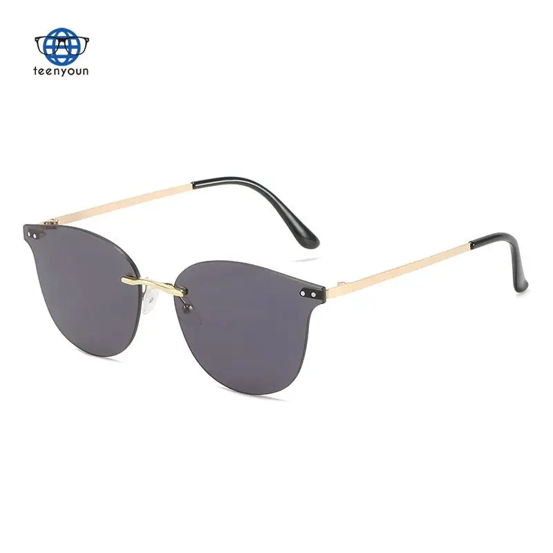 

Teenyoun New Rimless Sunglasses, Luxury Brand Fashion, Gm, Online Fashion, Men's And Women's Version, The Same Ric