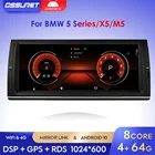 Android 10 Octa Core 10,25 ''IPS автомобильный стерео GPS радио плеер для BMW 5 E39 X5 E53 M5 Wifi 4G 64G SWC RDS DSP BT 5,0 Mirror-link