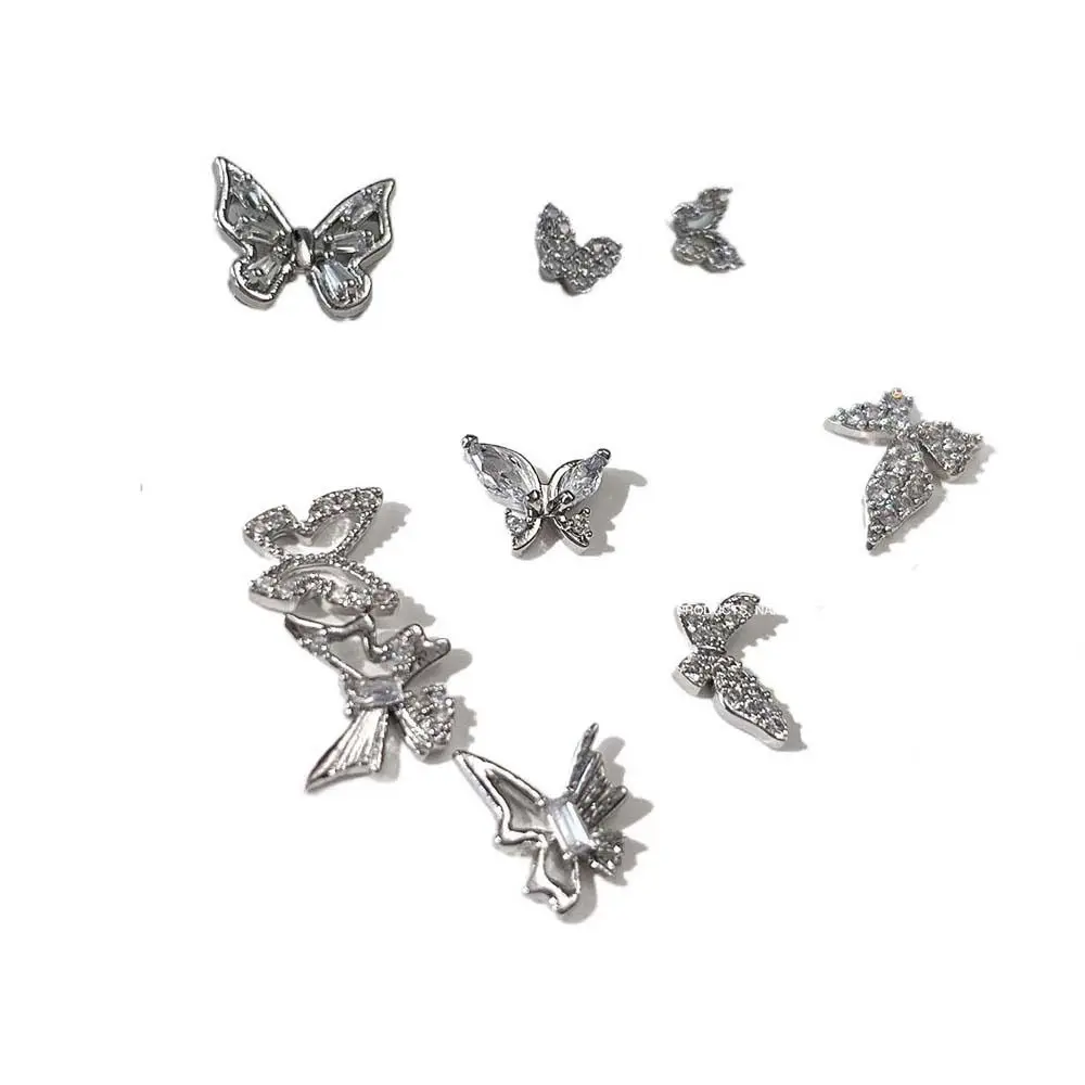 Маникюрные украшения для ногтей с бабочками сверла дизайна сделай сам