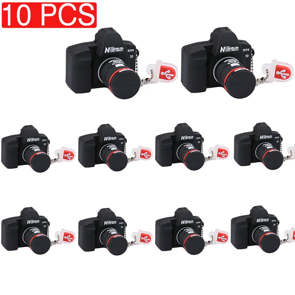 10 шт./партия USB-флеш-накопители в форме камеры 32-16 Гб