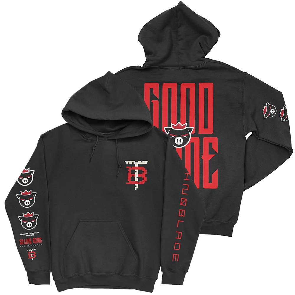 

Technoblade R.I.P RIP GOOD GAME Merch Hoodies Winter Men/Women Hooded Streetwear Hooded Techno Dream Team SMP MCYT Casual tops