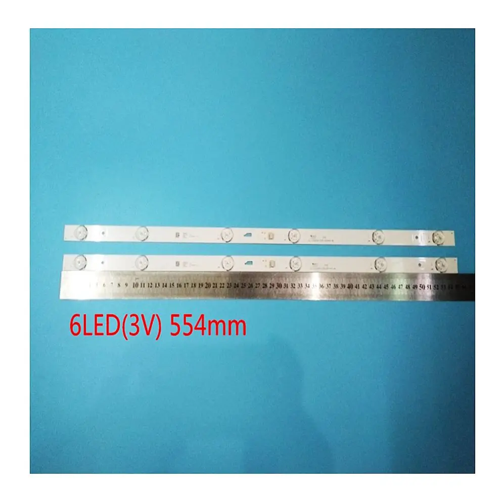

LED Strip(2)for THOMSON 32HB3103 T32D16DH-01B 32HP100 TH-32D500C L32S64TE5W JL.D32061330-004AS-M 057GS 4C-LB320T-GY6 JF3 JF4