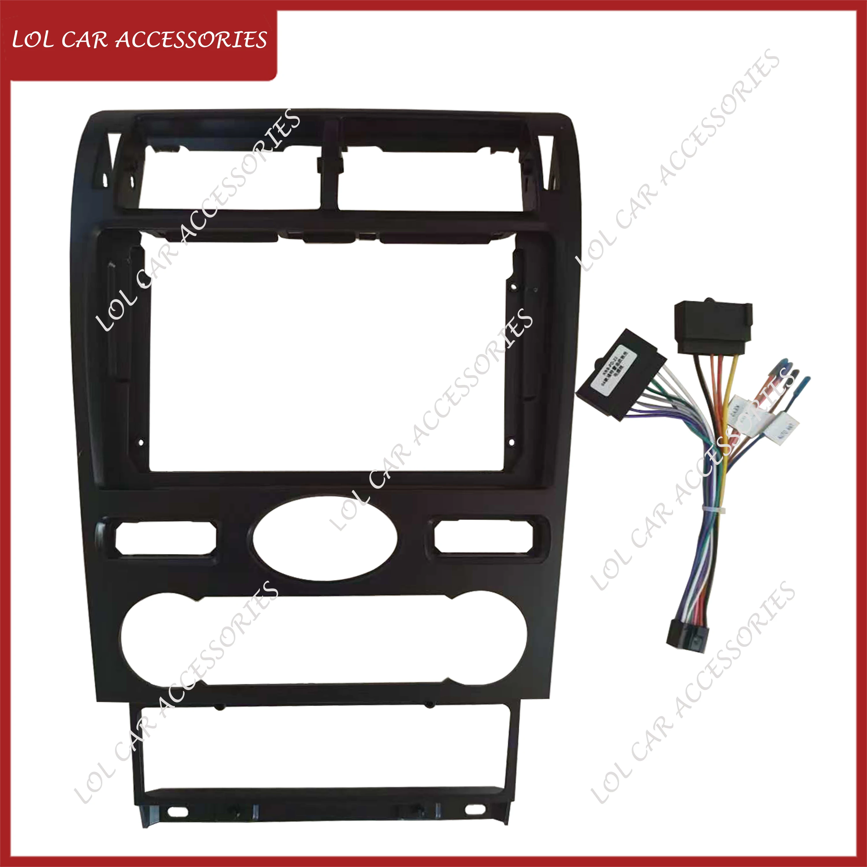 

9-дюймовый автомобильный радиоприемник для Ford MONDEO 3 2004-2007, Android MP5, стереокорпус, рамка 2 Din, головное устройство, лицевая панель, крышка приборной панели