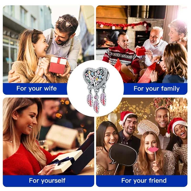 Бусины из серебра 2023 пробы с деревом жизни