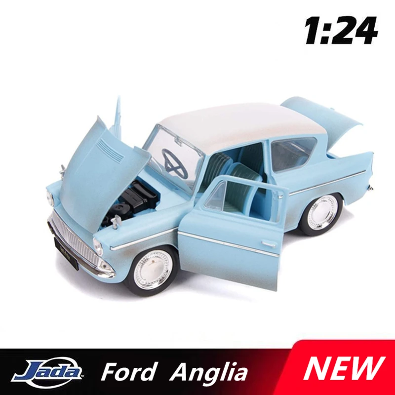 

1:24 Scale 1959 Ford Anglia Alloy Metal Classic Car Model Diecast Sports Car Model High Simulation Collection Childrens Toy Gift