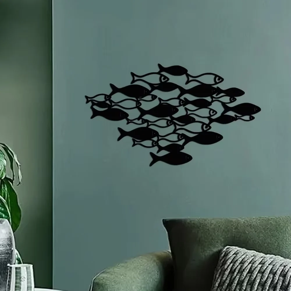 Океан тема настенное Искусство: черная классическая красота для гостиной и бара.