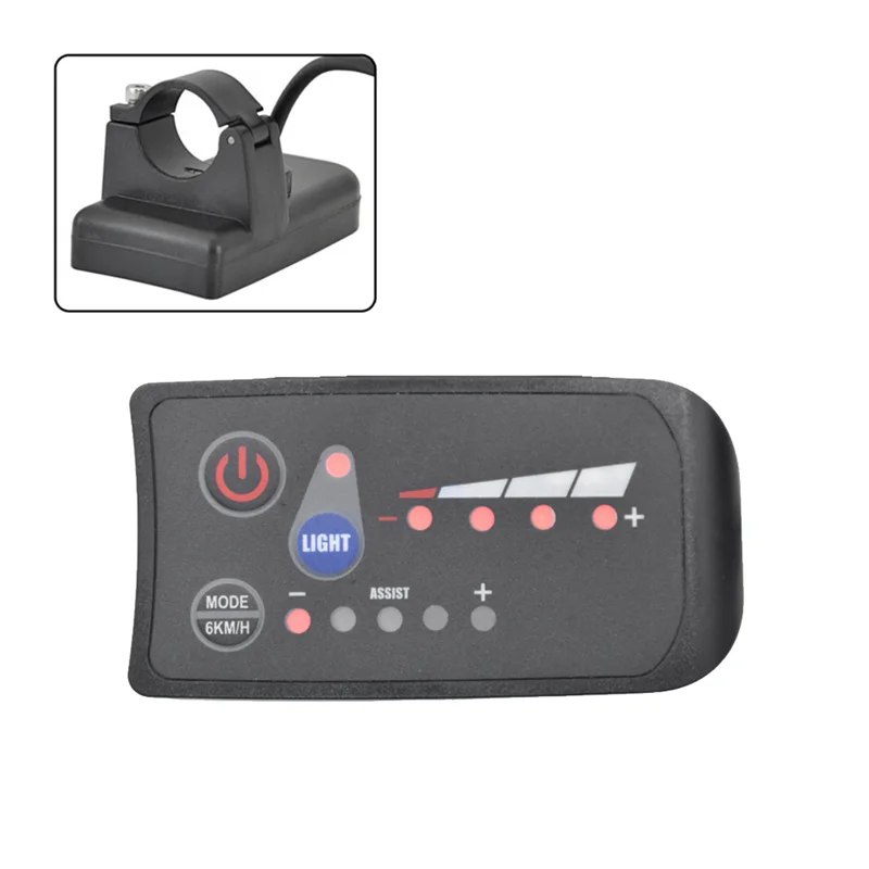 S810 счетчик электронного велосипеда светодиодный дисплей 36 В IP65 для