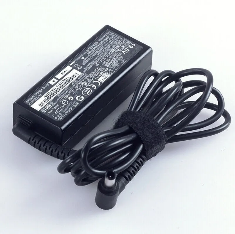 Оригинальный адаптер переменного тока для нетбука 19 5 В 2 А зарядное устройство Sony