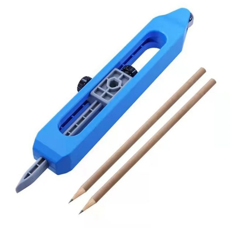 

New Profile Scribing Ruler Contour Gauge With Lock Adjustable Locking Precise Woodworking Gauge Measurement Tool